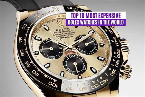 most expensive new rolex watch|top 10 most expensive rolex.